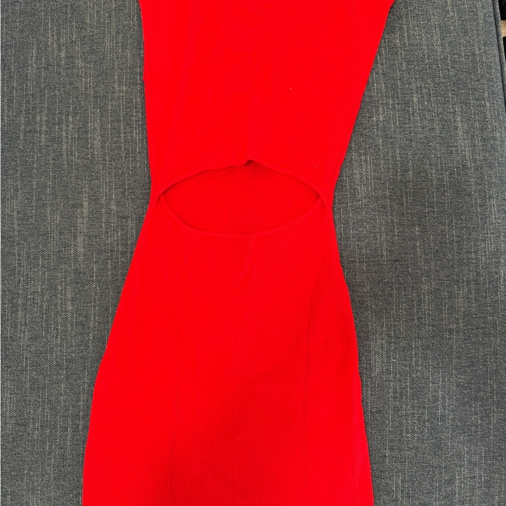 Elegant Red Women's Dress